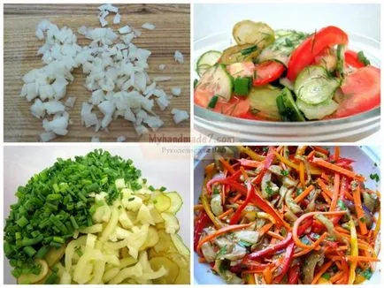 Салата с чушки и домати вкусни рецепти със снимки