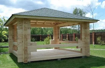 Hogyan lehet a padlón a pavilonban Hogyan lehet a padlón a pavilonban