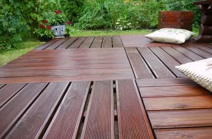 Hogyan lehet a padlón a pavilonban