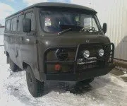 Мощност броня УАЗ хляб рисунки, броня питка с ръцете си