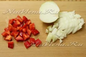 Зеле супа с прясно зеле, домати и чушки, рецепти