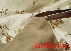 Покривка за маса със собствените си ръце - майсторски клас по шиене училище