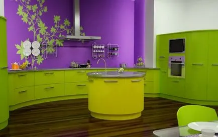 Труден въпрос - на стената в кухнята, отколкото да се украсяват