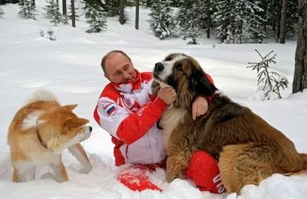 куче на Путин какво порода името, снимката, псевдоним