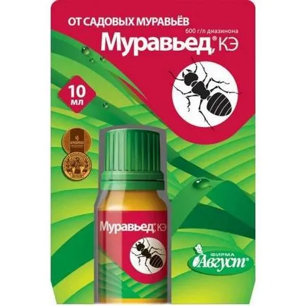 Средства Мравояд - инструкции за употреба от градината мравки, мнения
