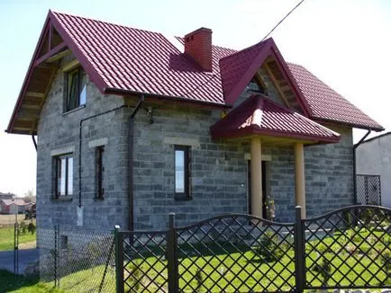Изграждане на сгурия блок домове със собствените си ръце ръководството (снимки и видео)