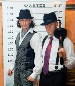 А сватбата в стила на Чикаго (Gangster сватба в стил) (стил) Чикаго стил сватба (сватба гангстер стил)