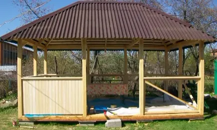 Hogyan készítsünk saját pavilonnal