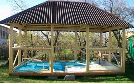 Hogyan készítsünk saját pavilonnal