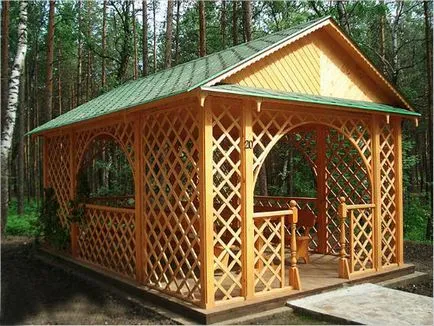 Hogyan készítsünk saját pavilonnal