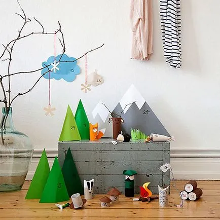 Топ 10 Creative Адвент календар със собствените си ръце, майки блогове
