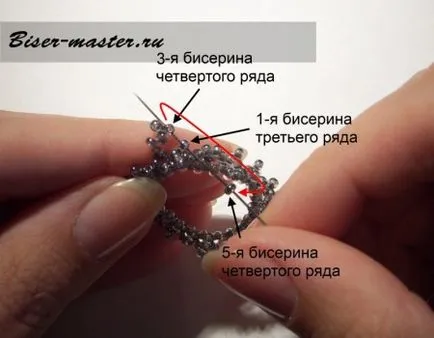 Научете как да плитка кабошон верига-змия - шампанско работилници (за украса) Научете как да плитка кабошон верига-змия - шампанско работилници