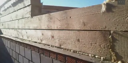 Затоплянето къщи от дървен материал 150x150 външни изолационни материали, инструкция (150x150) Къща затопляне на 150x150 дървен материал външна изолация, материали, инструкции