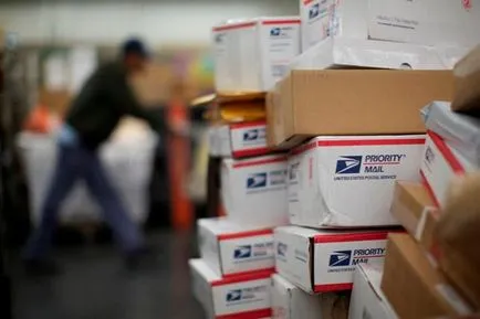USPS номер за проследяване и по пътя на движение на парцели banderolku