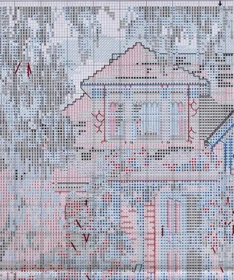 Cross Stitch за техника начинаещи и програма за видео и снимки, използване на 1, 2 и 3 нишки