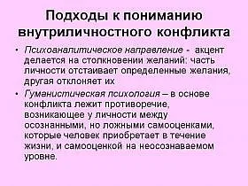Личностни конфликти - причини, концепцията, видове, последици