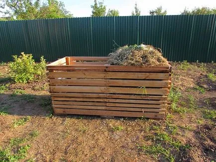 Кутия с компост свои ръце - подробен майсторски клас със снимки