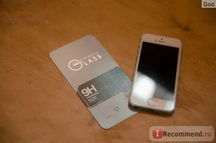 Предпазно стъкло на екрана протектор стъкло 9h закалено екрана за за iphone 5, 5s - «защитно стъкло (защитник) Защитно стъкло екран на екран протектор стъкло 9h закаленото за iphone 5, 5s - «защитно стъкло
