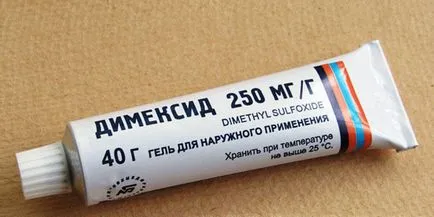 Лечение на петата разклонения Dimexidum