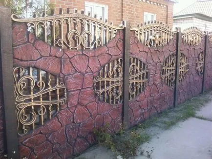 Бетонови огради със собствените си ръце