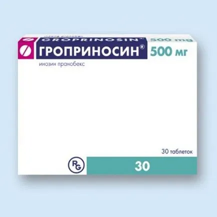 Какви хапчета groprinosin