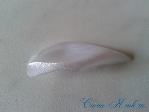Kanzashi далии майсторски клас