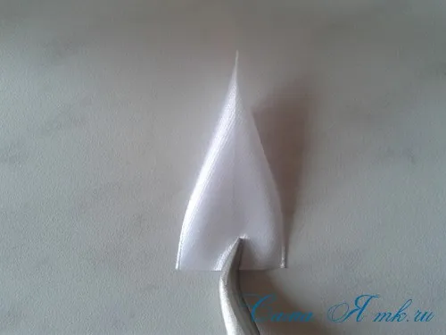 Kanzashi далии майсторски клас