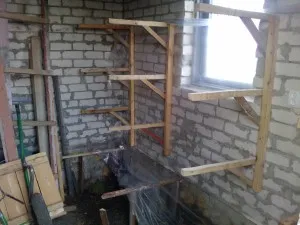 Заек hutches с техните ръце рисунка