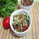 Saláta sült burgonyával