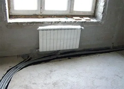 Как да се скрие тръбата в стаята