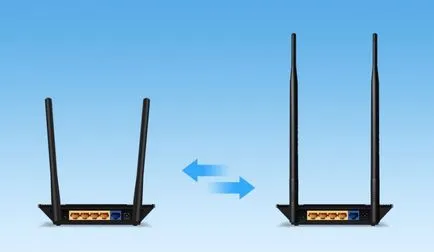 Укрепване на WiFi сигнал с ръце