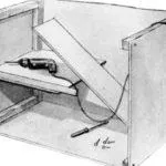 Заек hutches с техните ръце рисунка