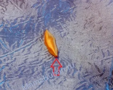 Kanzashi далии майсторски клас