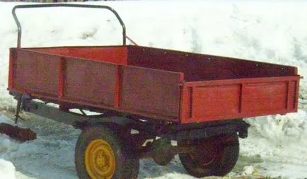 Hogyan készítsünk egy kocsi motoblockokhoz