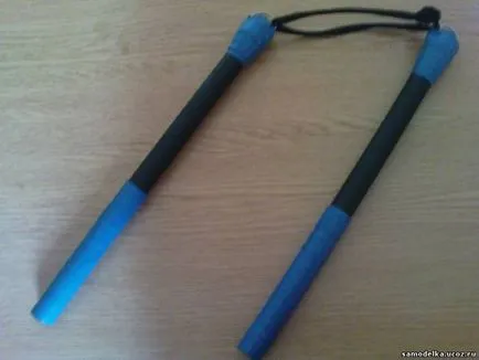 Hogyan kell csinálni a nunchaku Hogyan kell csinálni a nunchaku