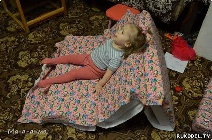 Диван деца със собствените си ръце