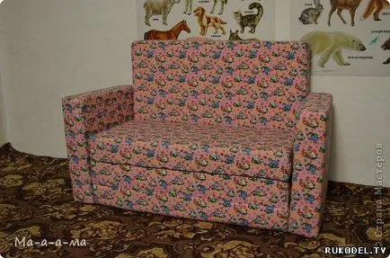 Диван деца със собствените си ръце