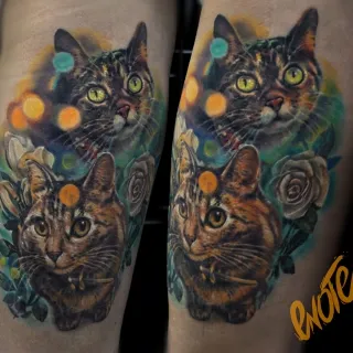 Татуировки с котки Татуировки с котки