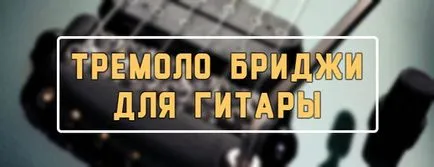 Какво е мостът на китара