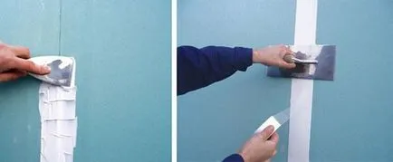 A gipszkarton gitt festés
