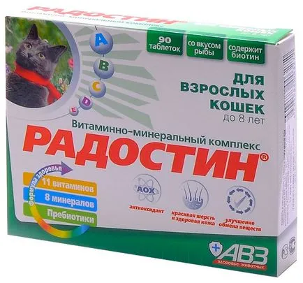Витамин за котки