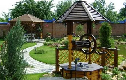 Как да украсят кладенеца