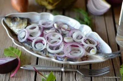 Как бързо почистване на херинга