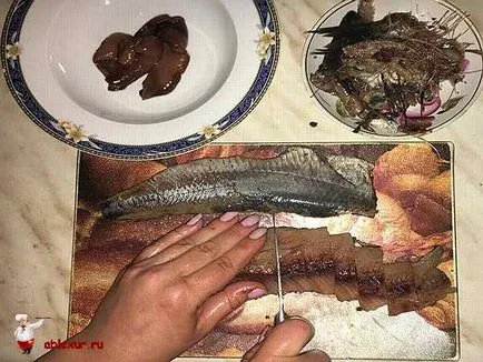 Как бързо почистване на херинга