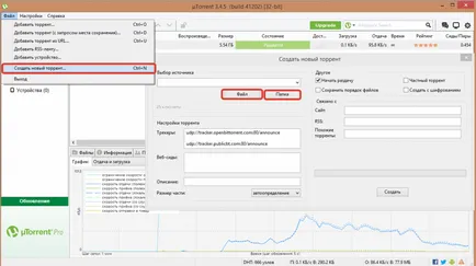 Hogyan készítsünk egy torrent fájlt
