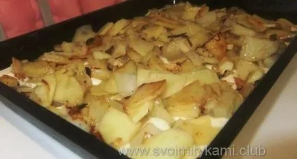 Pie в майонезата с картофи