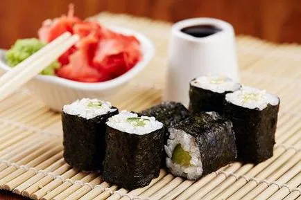 Как се прави суши и ролки Как се прави суши и ролки