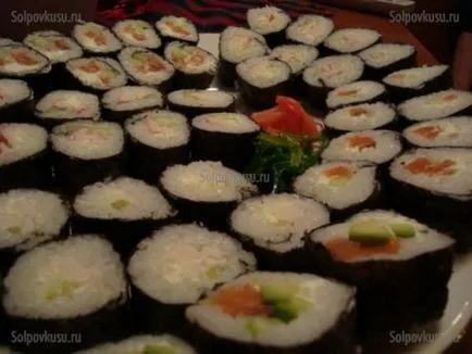 Как се прави суши и ролки