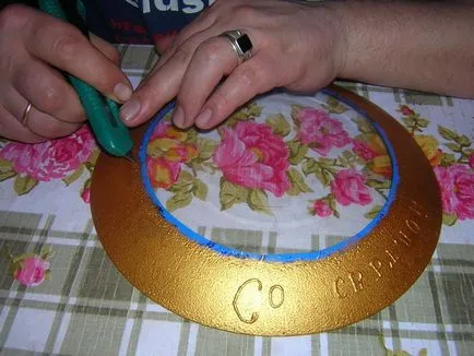 Професионалист декупаж плочи клас обратни