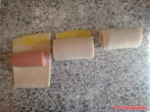 Как да приключи наденица в тестото Как да приключи наденица в тестото